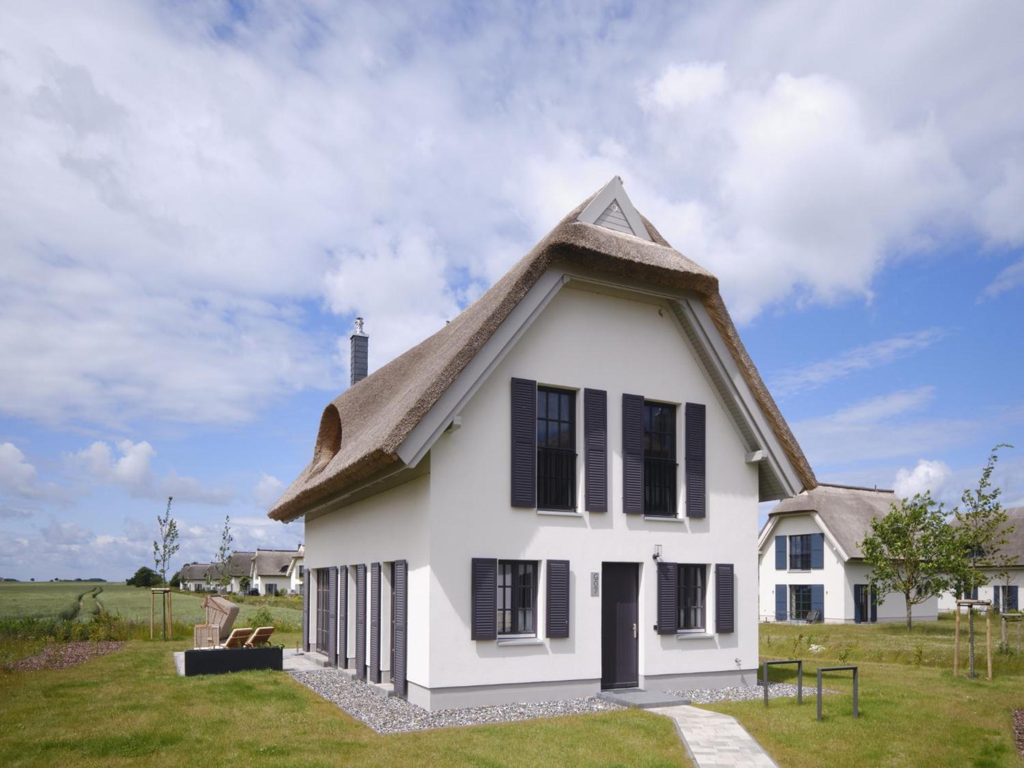Reetland Am Meer: Luxury Thatched Villa with Sauna and Lounge Dranske Exterior photo